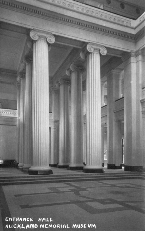 Entrance Hall, Auckland War Memorial Museum (completed 1929)